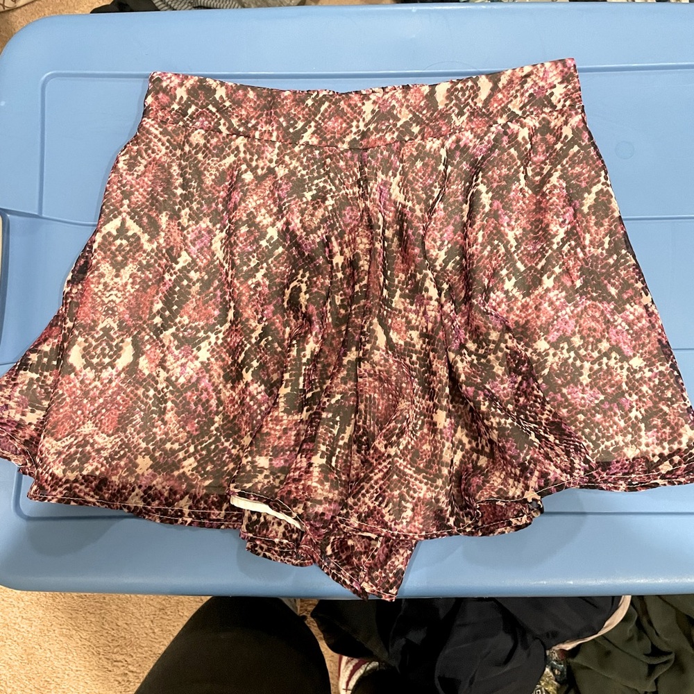 Adrienne shorts that look like a float skirt